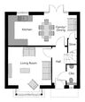 Floorplan for Plot 406, The Larkspur, Beaumont Park