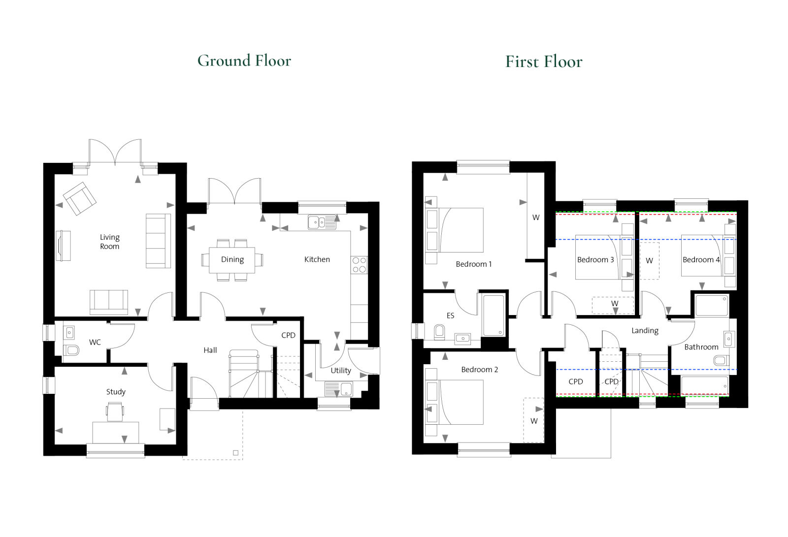 Floor plans